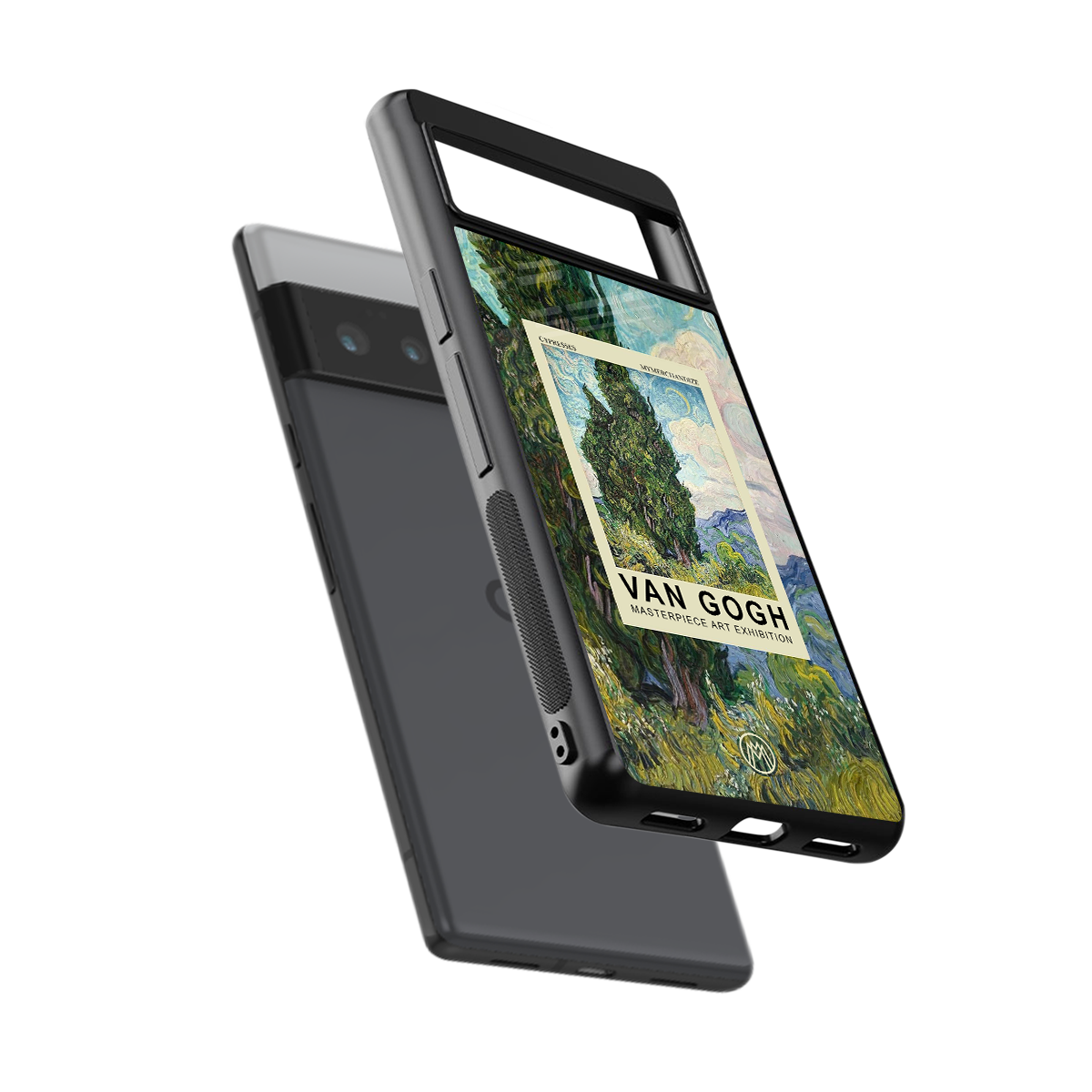 cypresses back phone cover | glass case for google pixel 6 pro