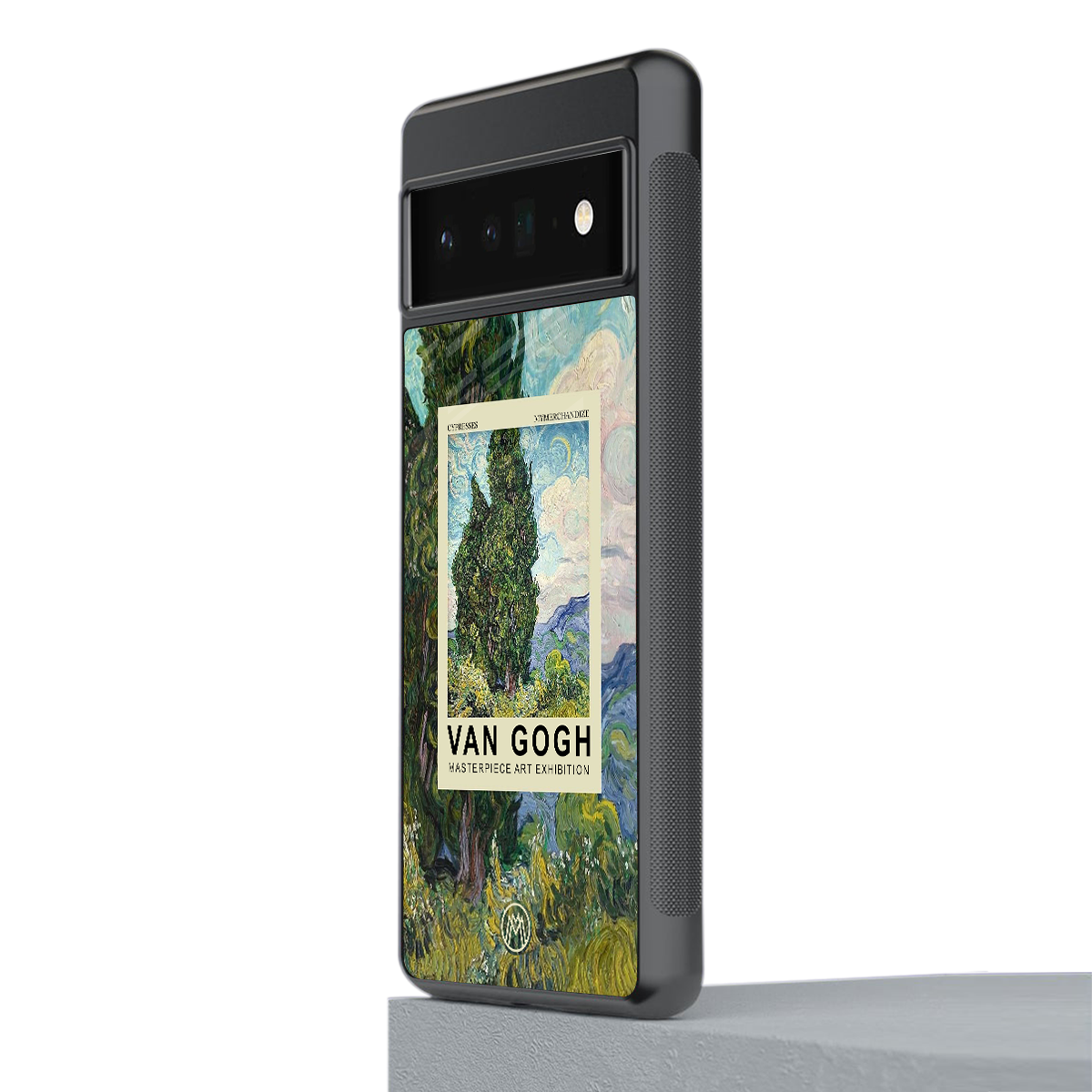 cypresses back phone cover | glass case for google pixel 6 pro
