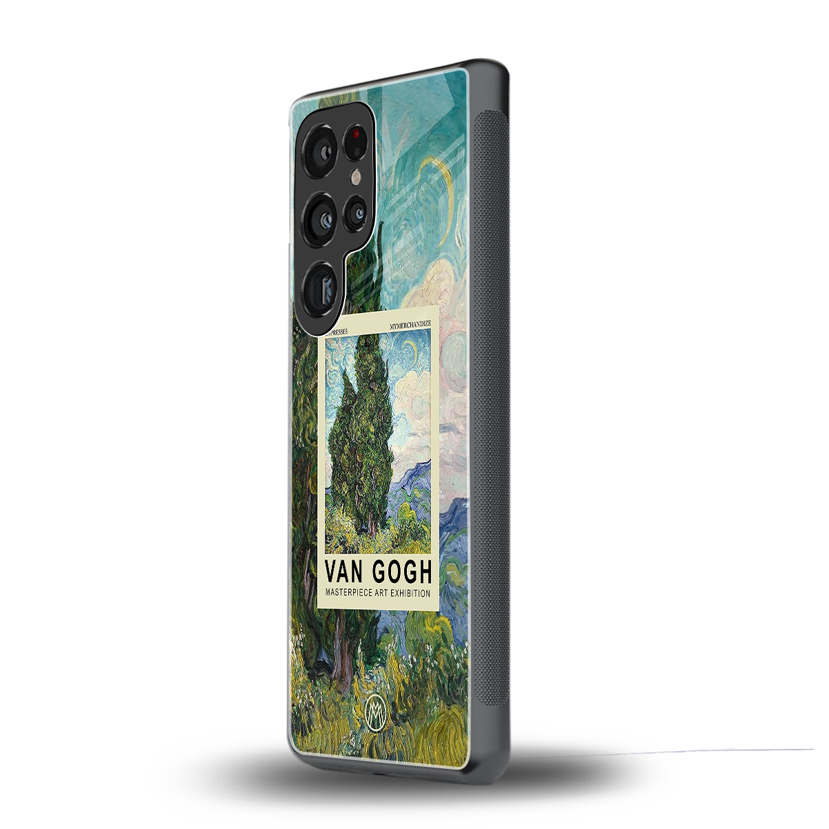 cypresses back phone cover | glass case for samsung galaxy s25 ultra