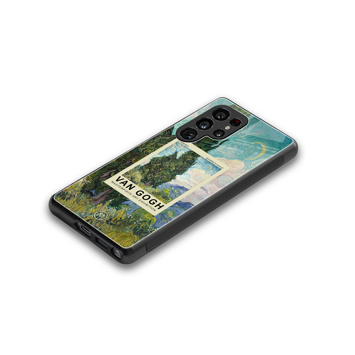 cypresses back phone cover | glass case for samsung galaxy s25 ultra