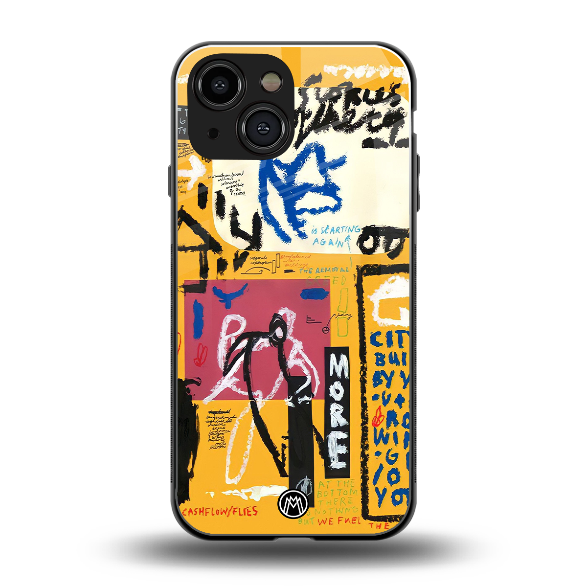 daily dose of motivation back phone cover | glass case for iphone 13 mini
