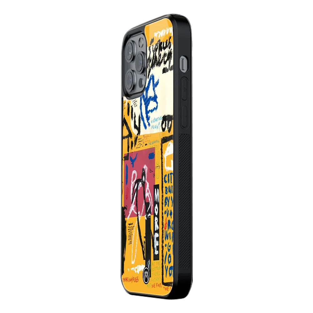 Slim Glass Back Phone Case for Multiple Brands โ iPhone, Samsung, Redmi, OnePlus, Oppo, Vivo