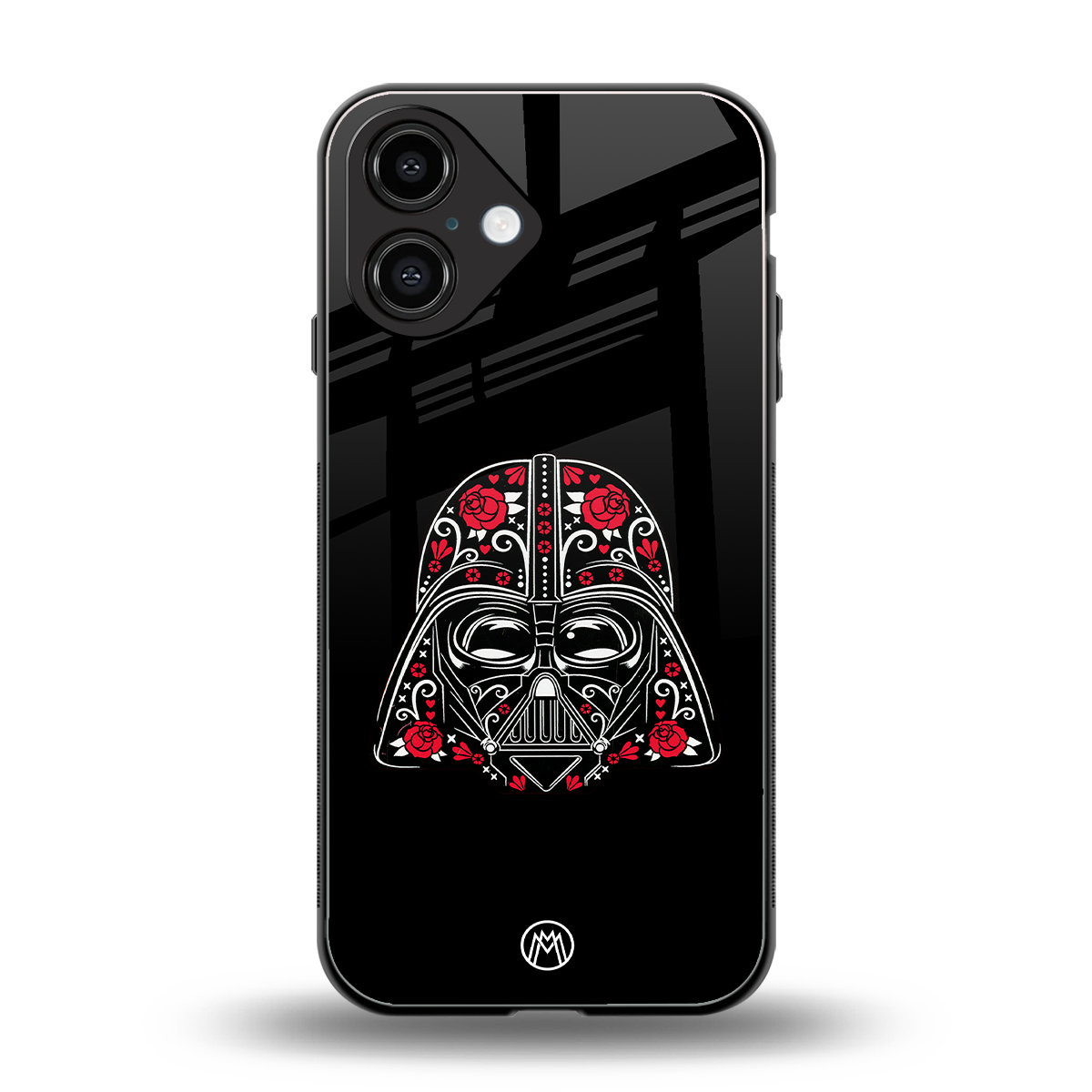 darth vader back phone cover | glass case for iphone 16