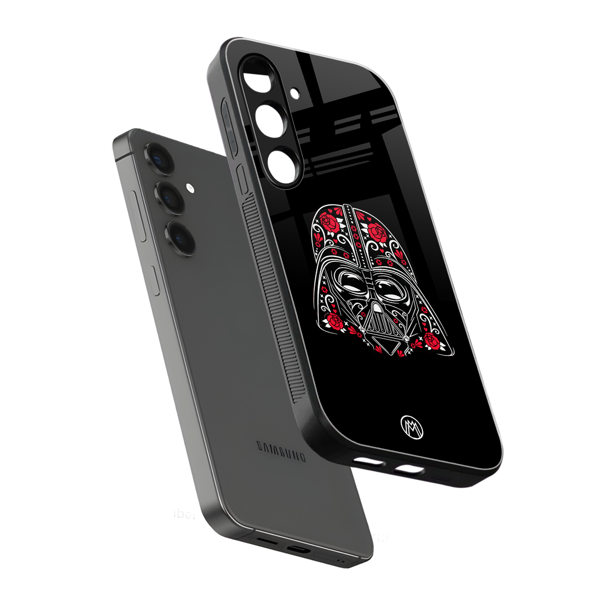 darth vader back phone cover | glass case for samsung galaxy s23 plus
