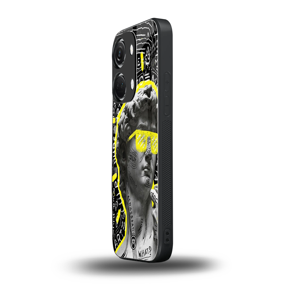 david of michelangelo back phone cover | glass case for oneplus nord 3