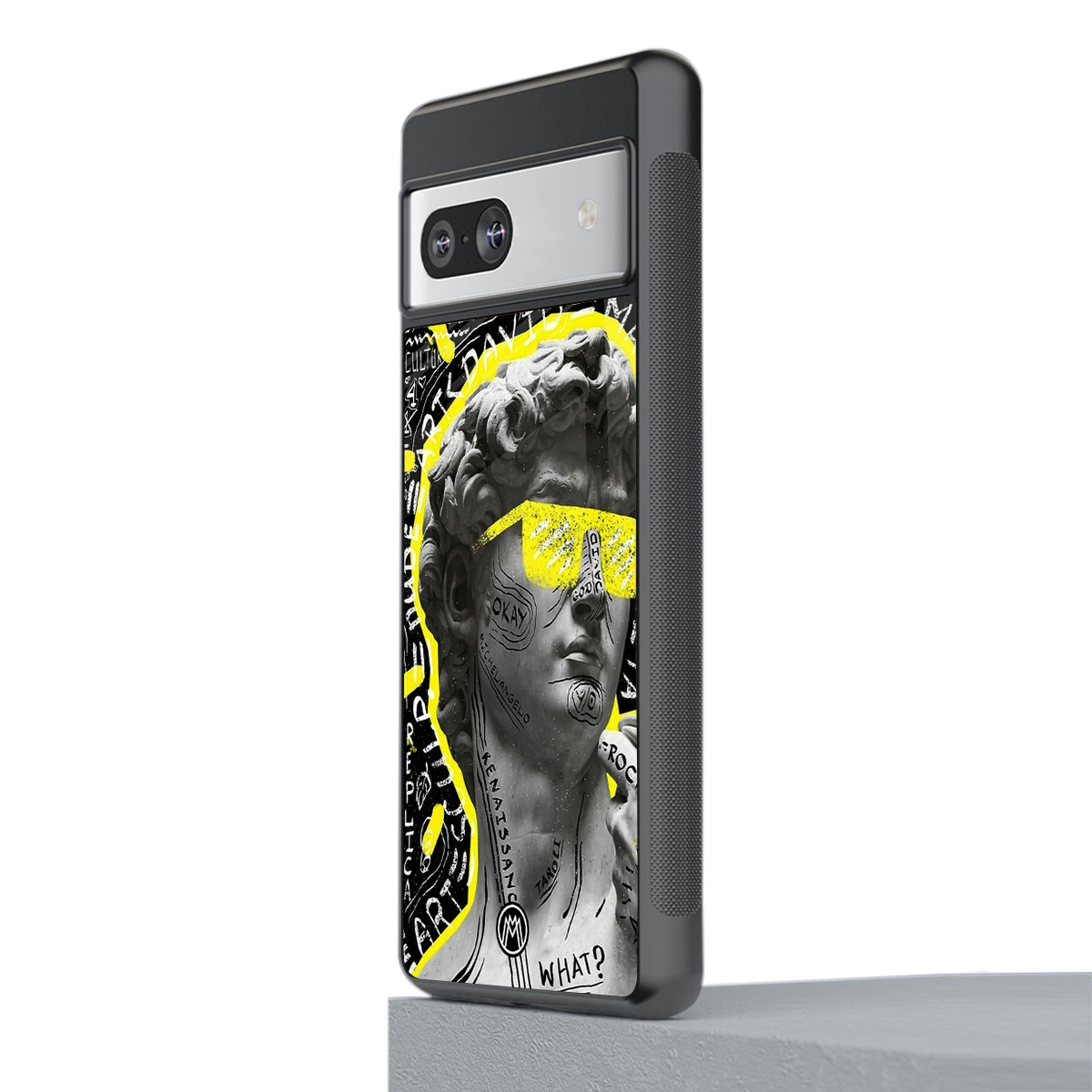 david of michelangelo back phone cover | glass case for Google Pixel 7A