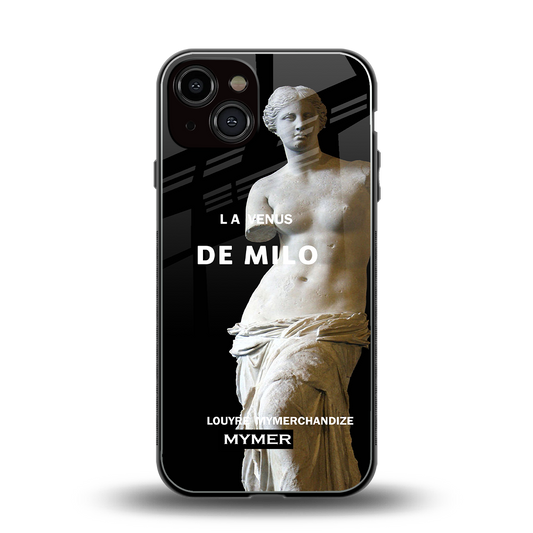 de milo back phone cover | glass case for iphone 13