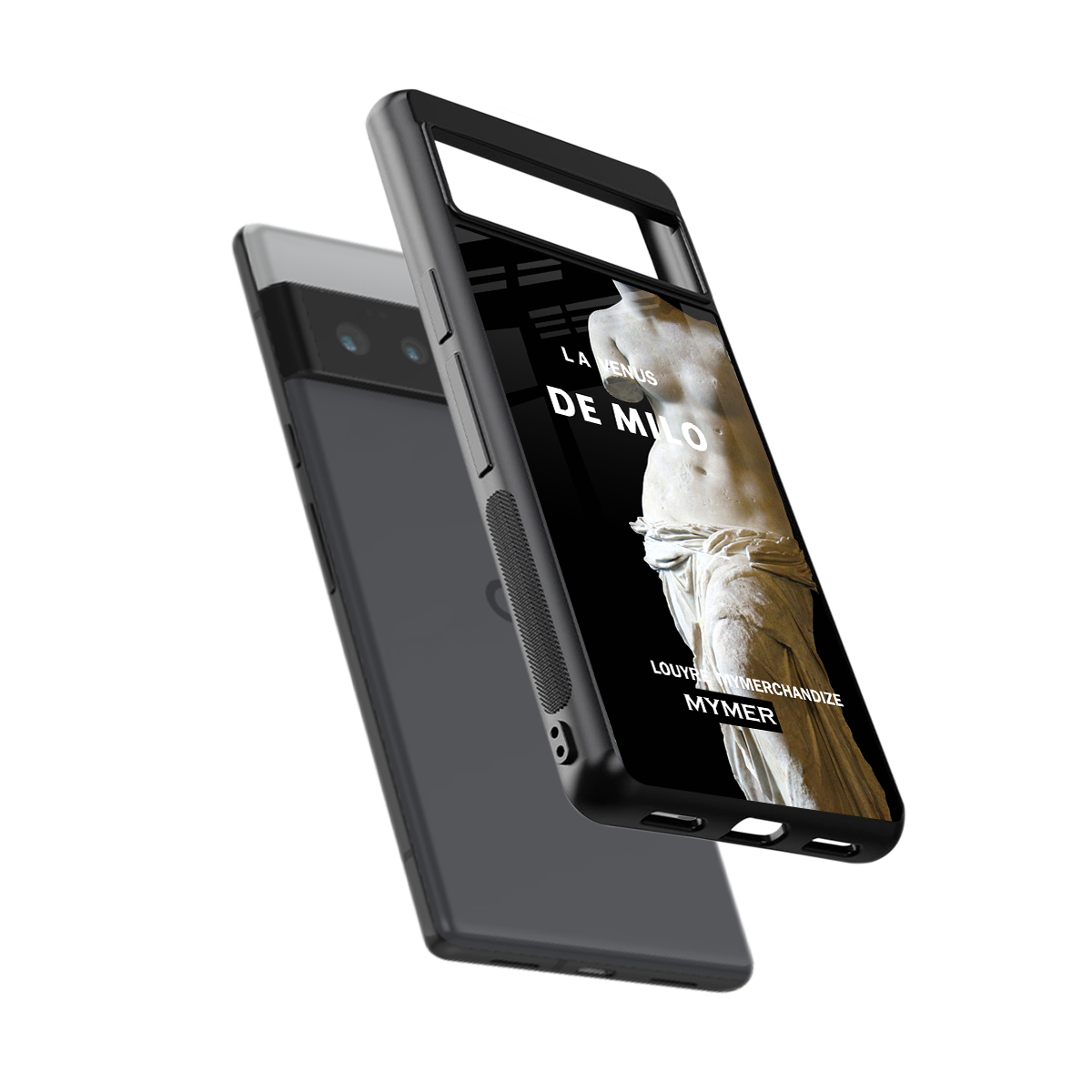 de milo back phone cover | glass case for google pixel 6 pro