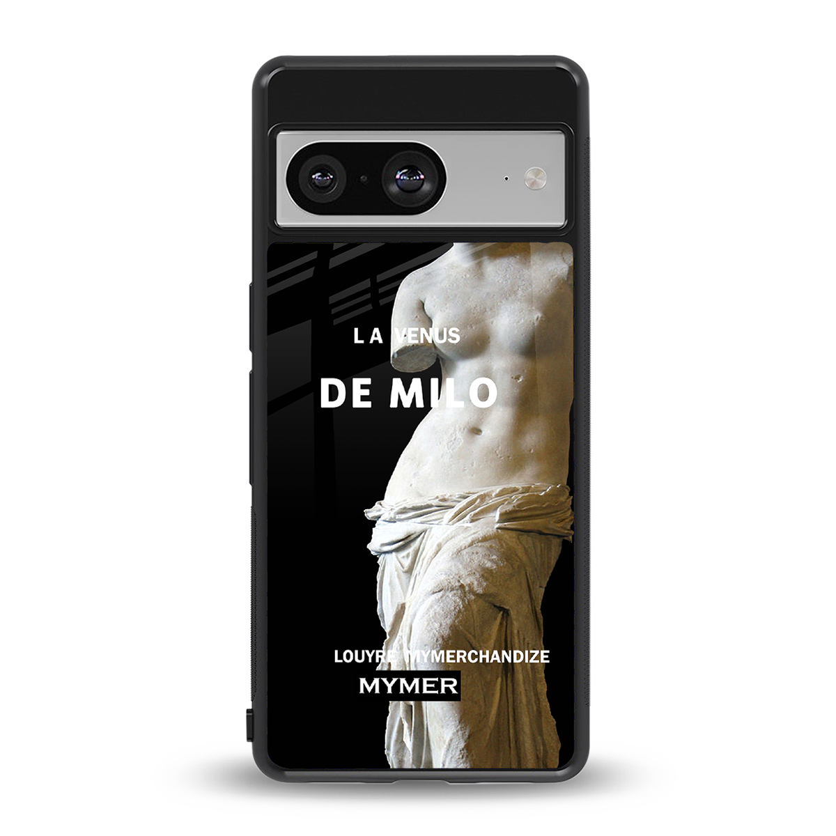 de milo back phone cover | glass case for Google Pixel 8