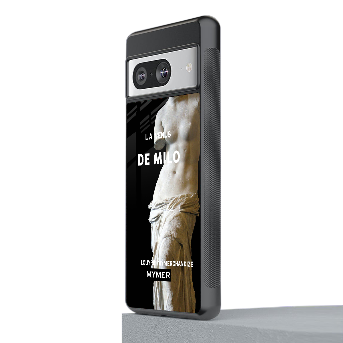 de milo back phone cover | glass case for Google Pixel 8