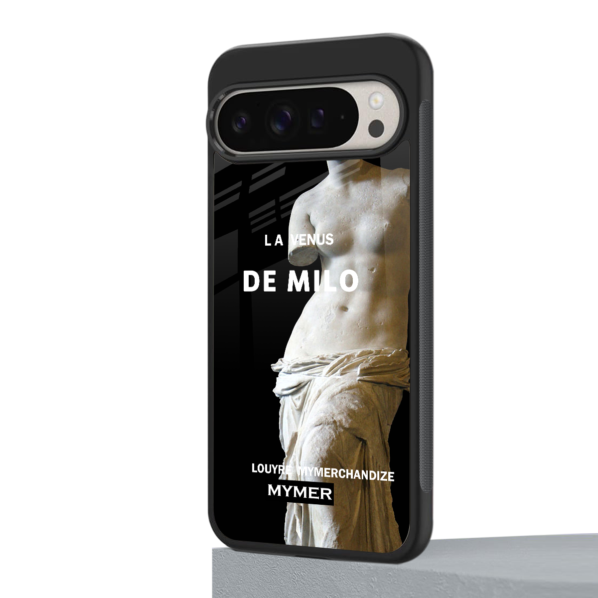 de milo back phone cover | glass case for google pixel 9 pro xl