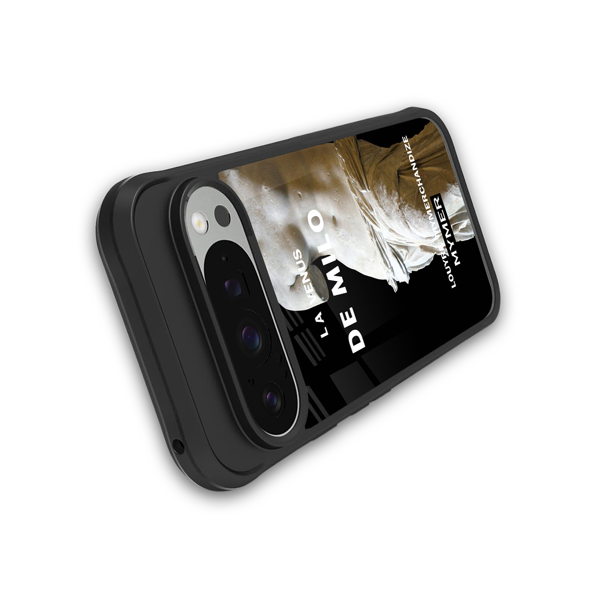 de milo back phone cover | glass case for google pixel 9 pro xl