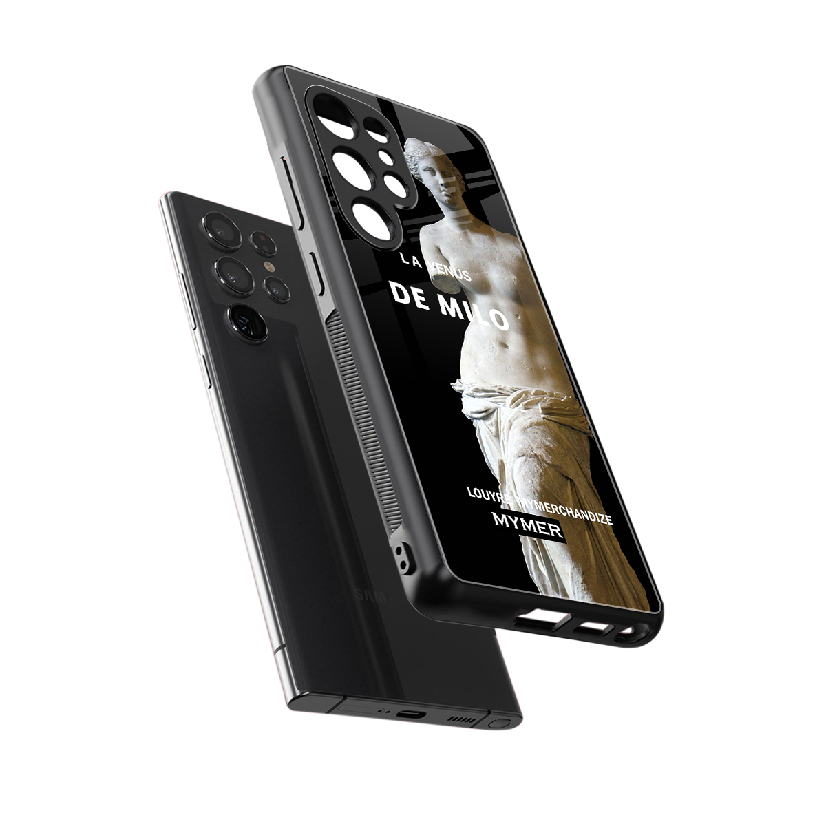 de milo back phone cover | glass case for samsung galaxy s25 ultra