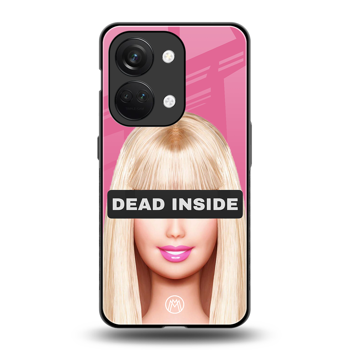 dead inside back phone cover | glass case for oneplus nord 3