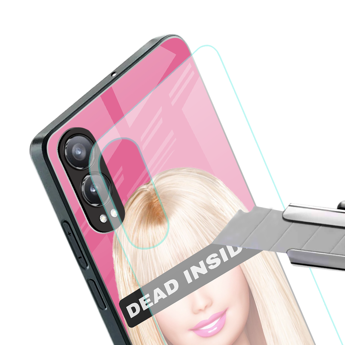 dead inside back phone cover | glass case for oneplus nord ce 4 lite