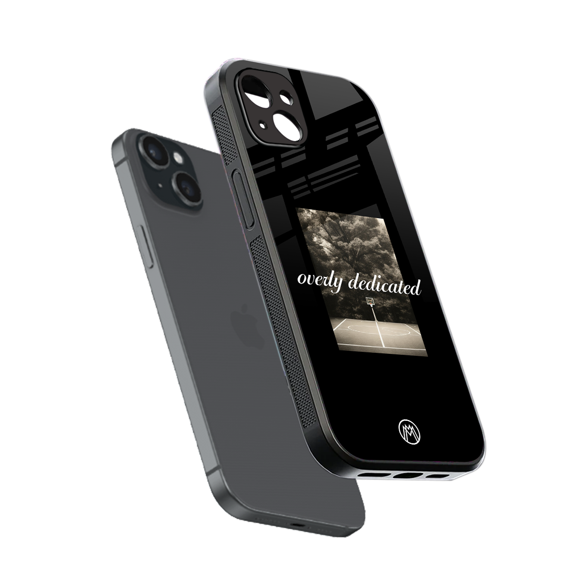 dedication back phone cover | glass case for iphone 15 plus