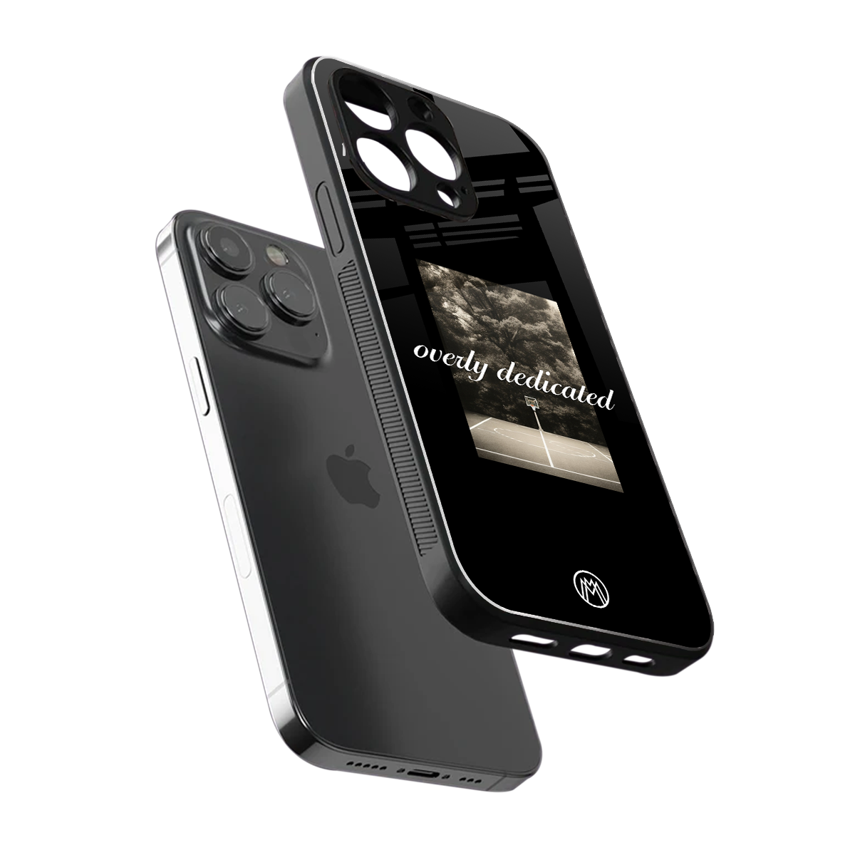 dedication back phone cover | glass case for iphone 15 pro max