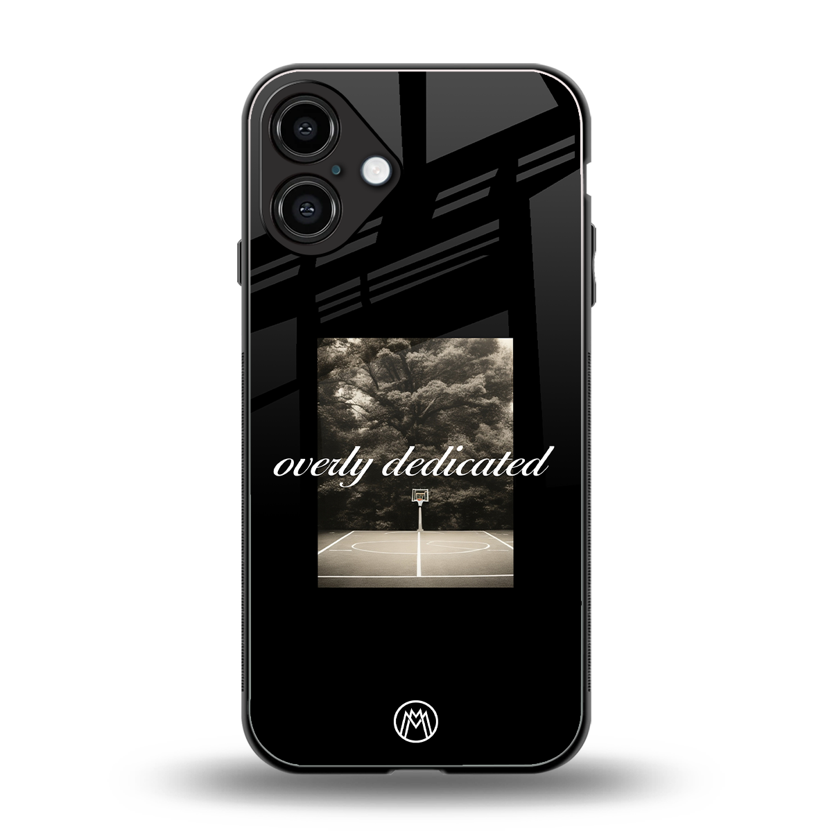 dedication back phone cover | glass case for iphone 16 plus