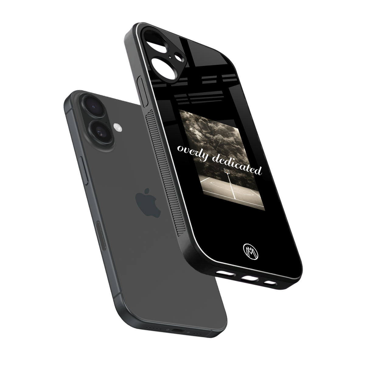 dedication back phone cover | glass case for iphone 16 plus