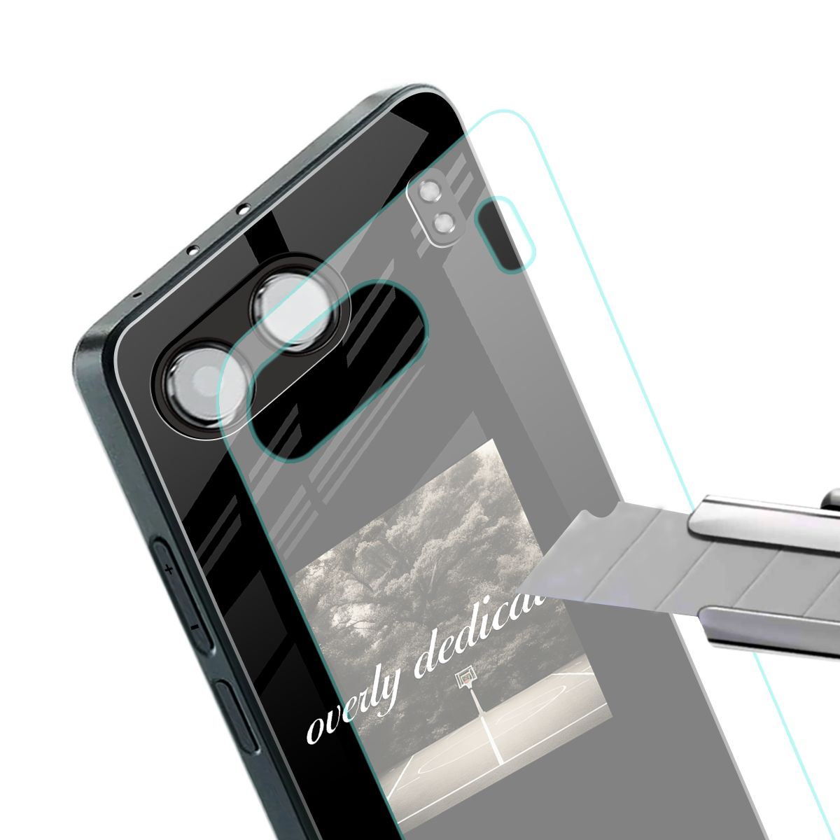 dedication back phone cover | glass case for oneplus nord 4