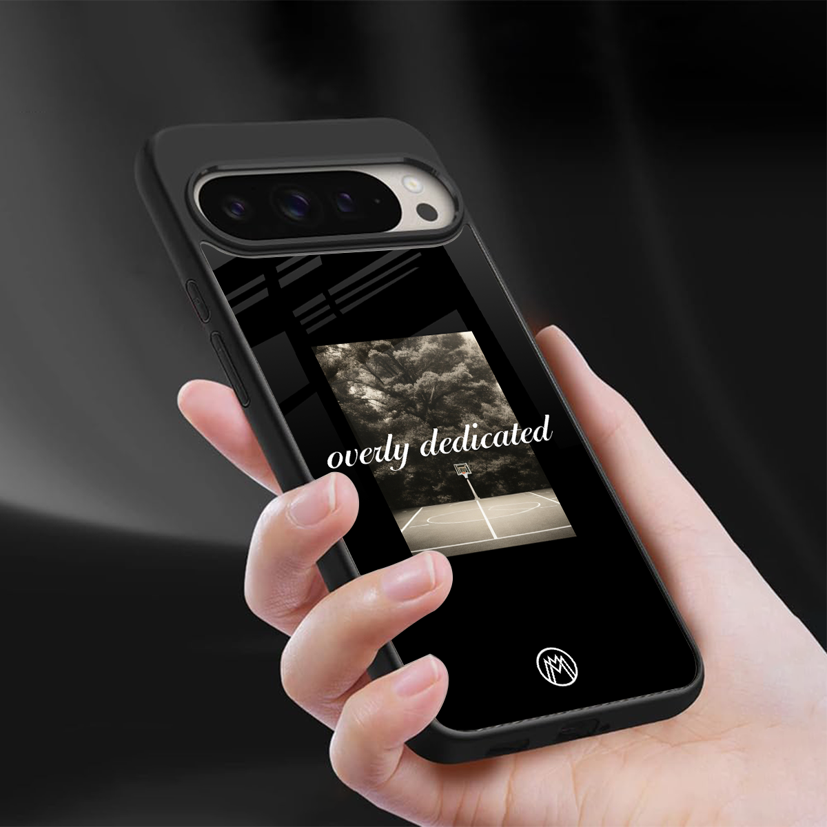 dedication back phone cover | glass case for google pixel 9 pro