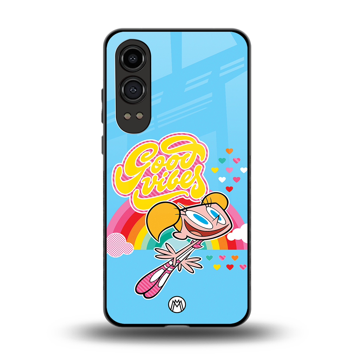 deedee good vibes back phone cover | glass case for oneplus nord ce 4 lite