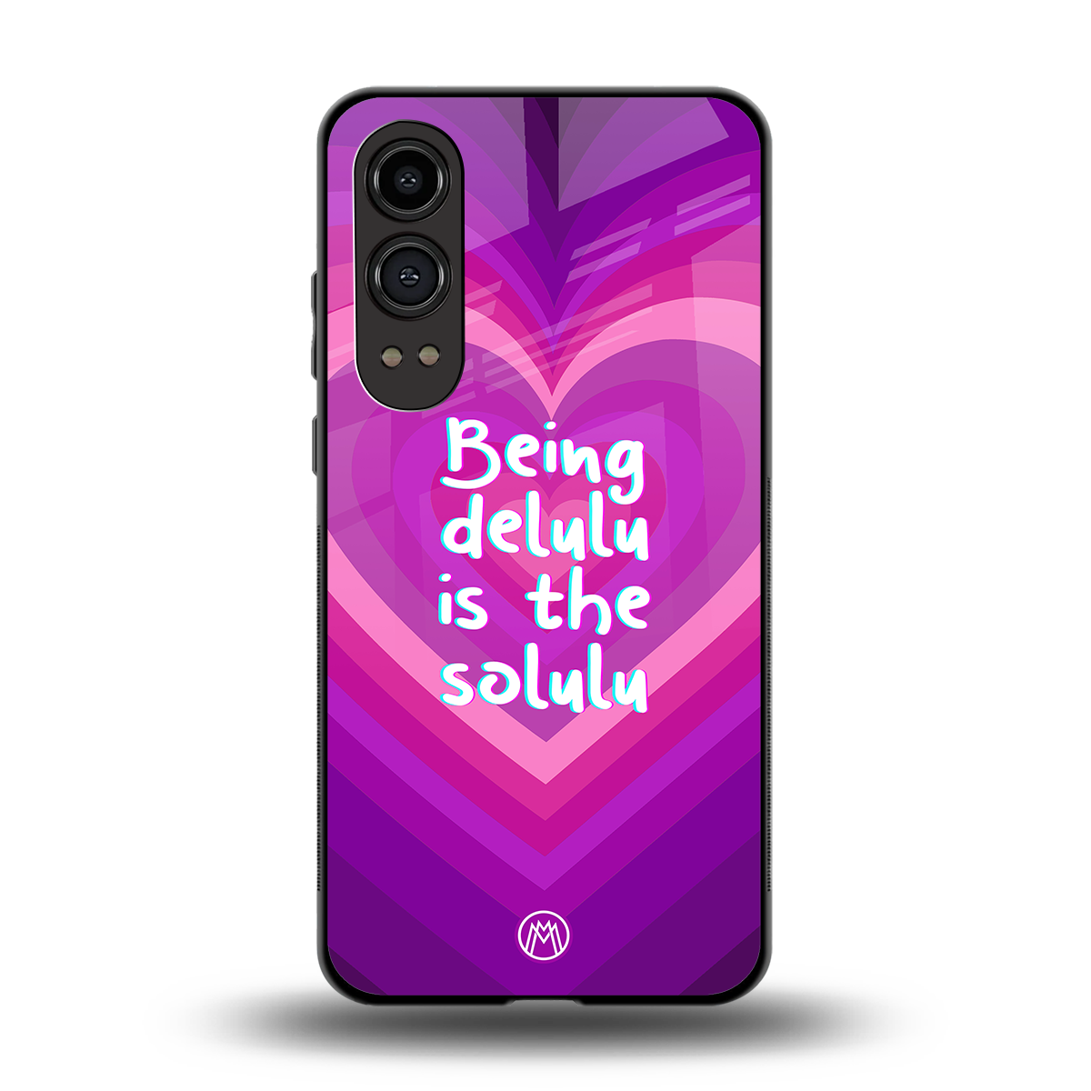 delulu is the solulu back phone cover | glass case for oneplus nord ce 4 lite