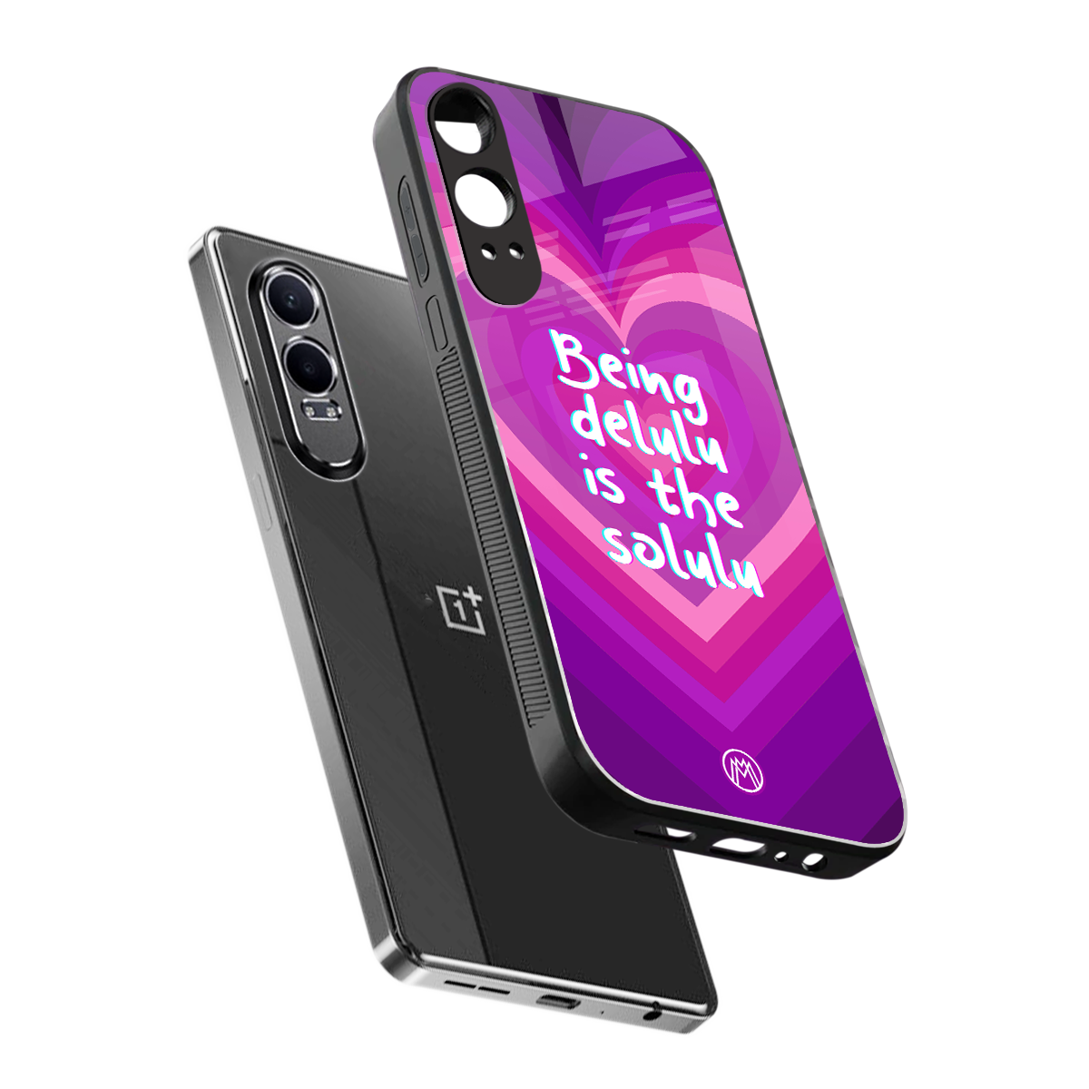 delulu is the solulu back phone cover | glass case for oneplus nord ce 4 lite