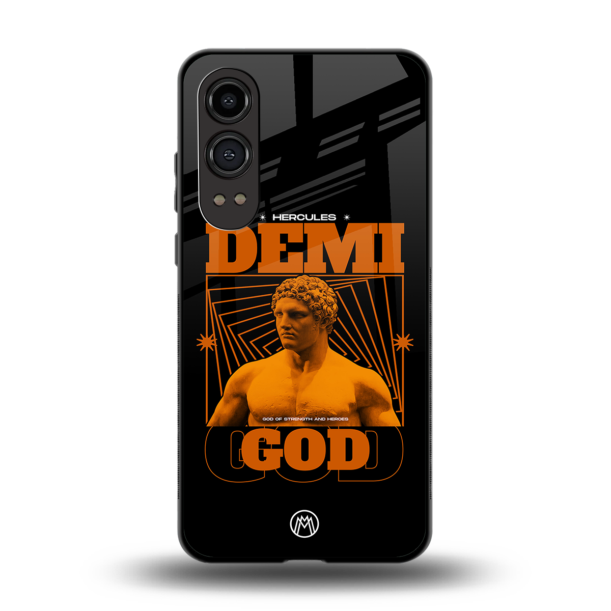 demi god back phone cover | glass case for oneplus nord ce 4 lite