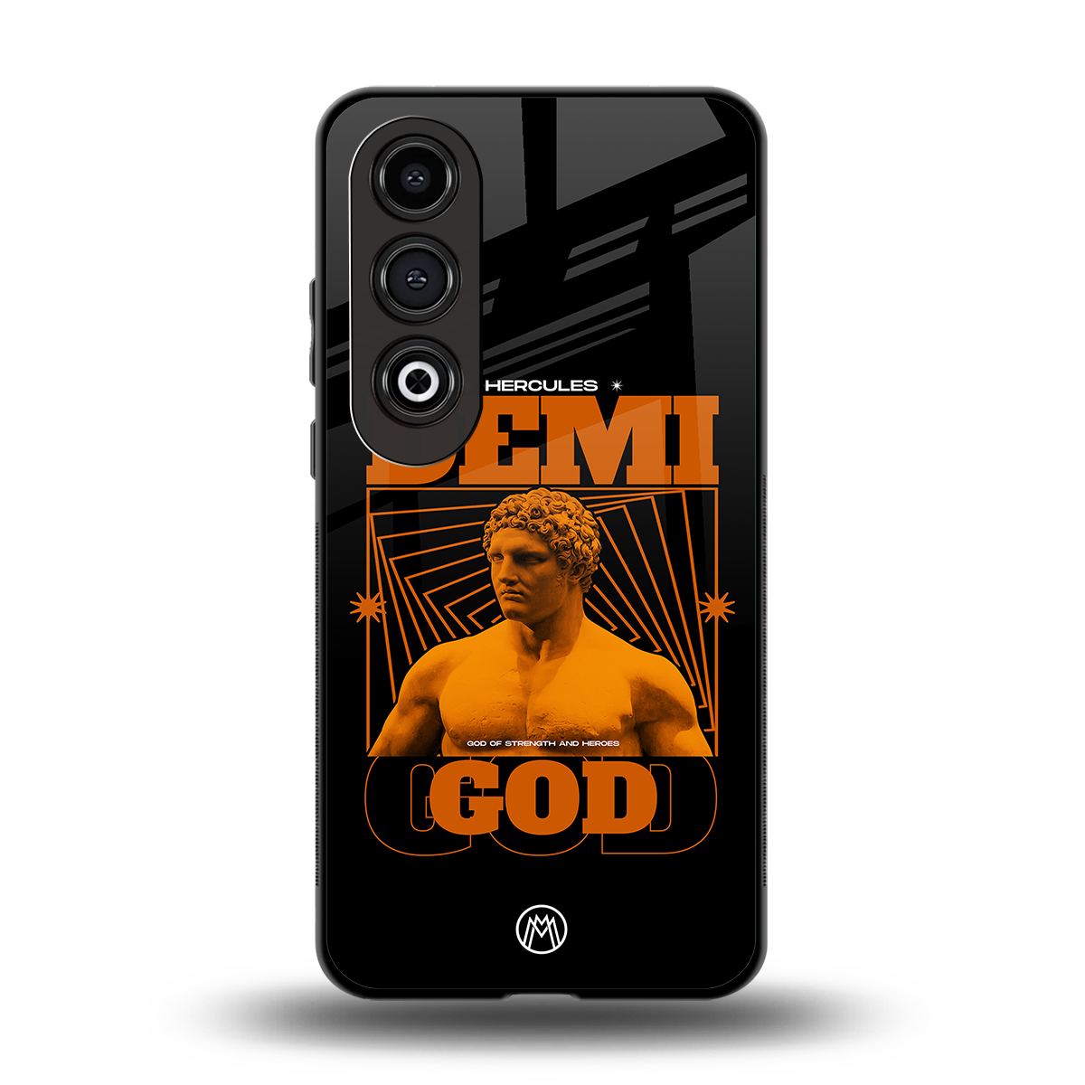 demi god back phone cover | glass case for oneplus nord ce 4