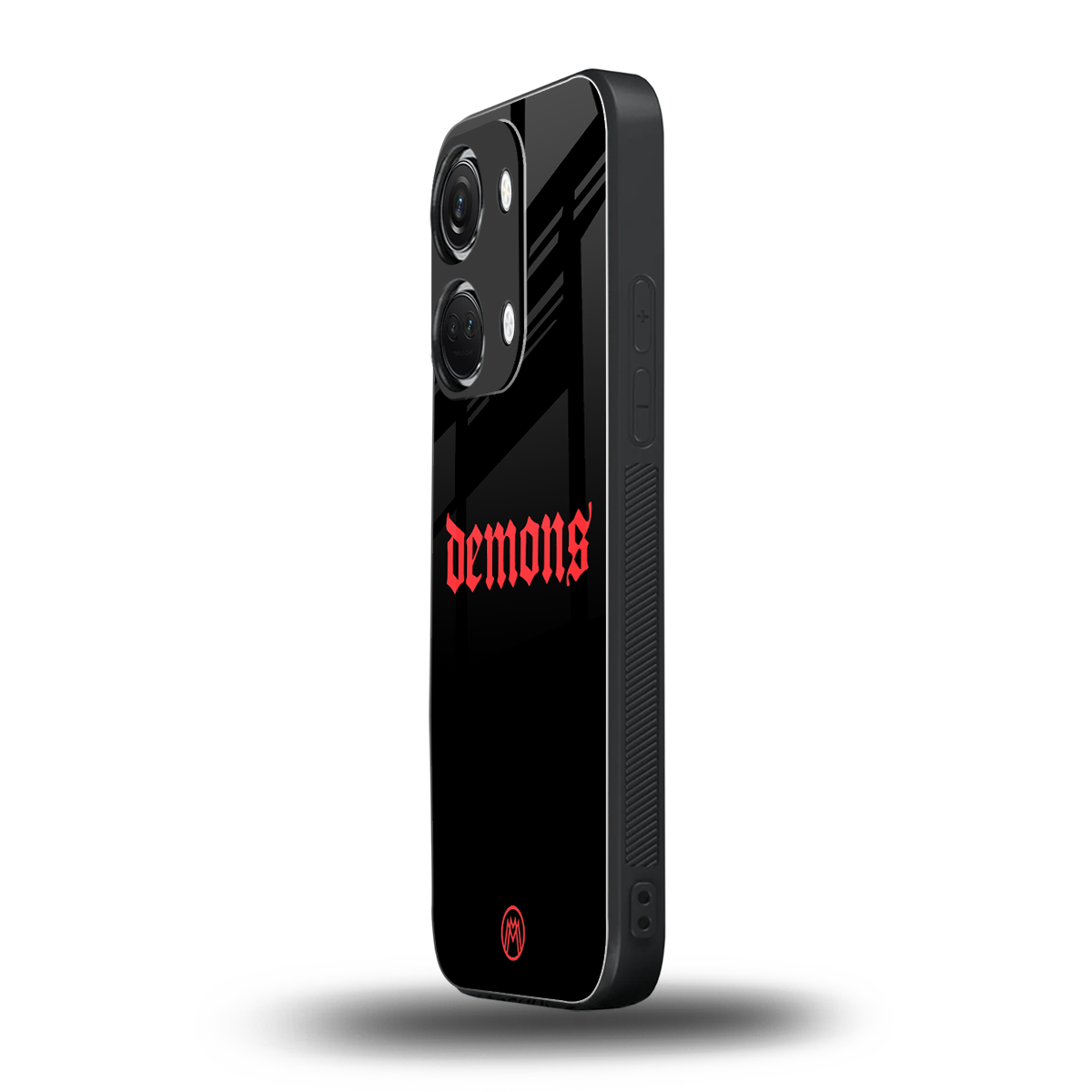 demons back phone cover | glass case for oneplus nord 3
