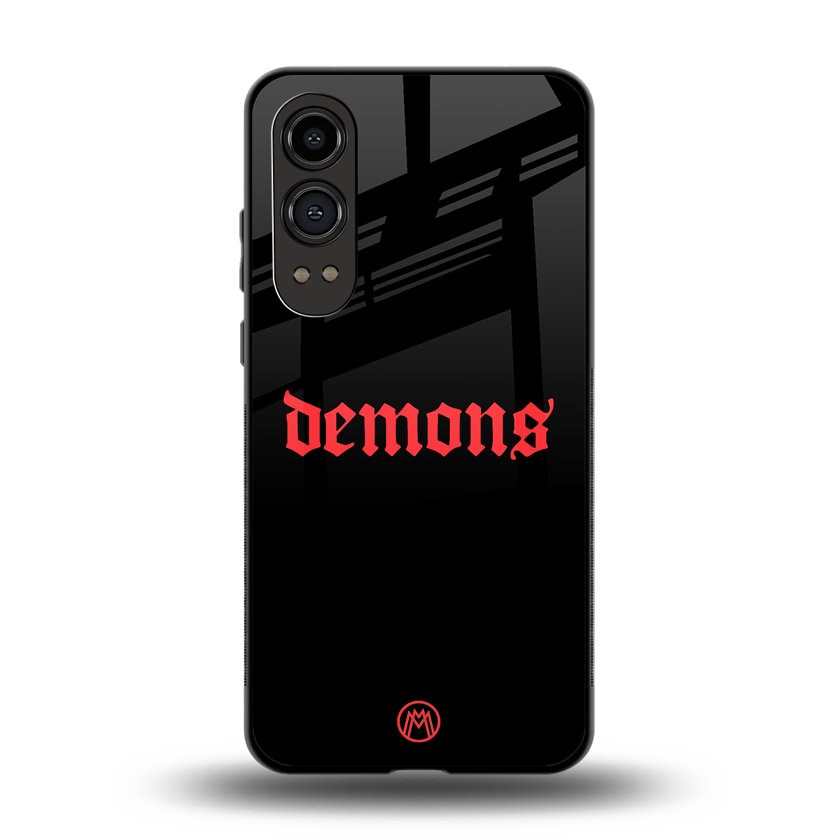 demons back phone cover | glass case for oneplus nord ce 4 lite