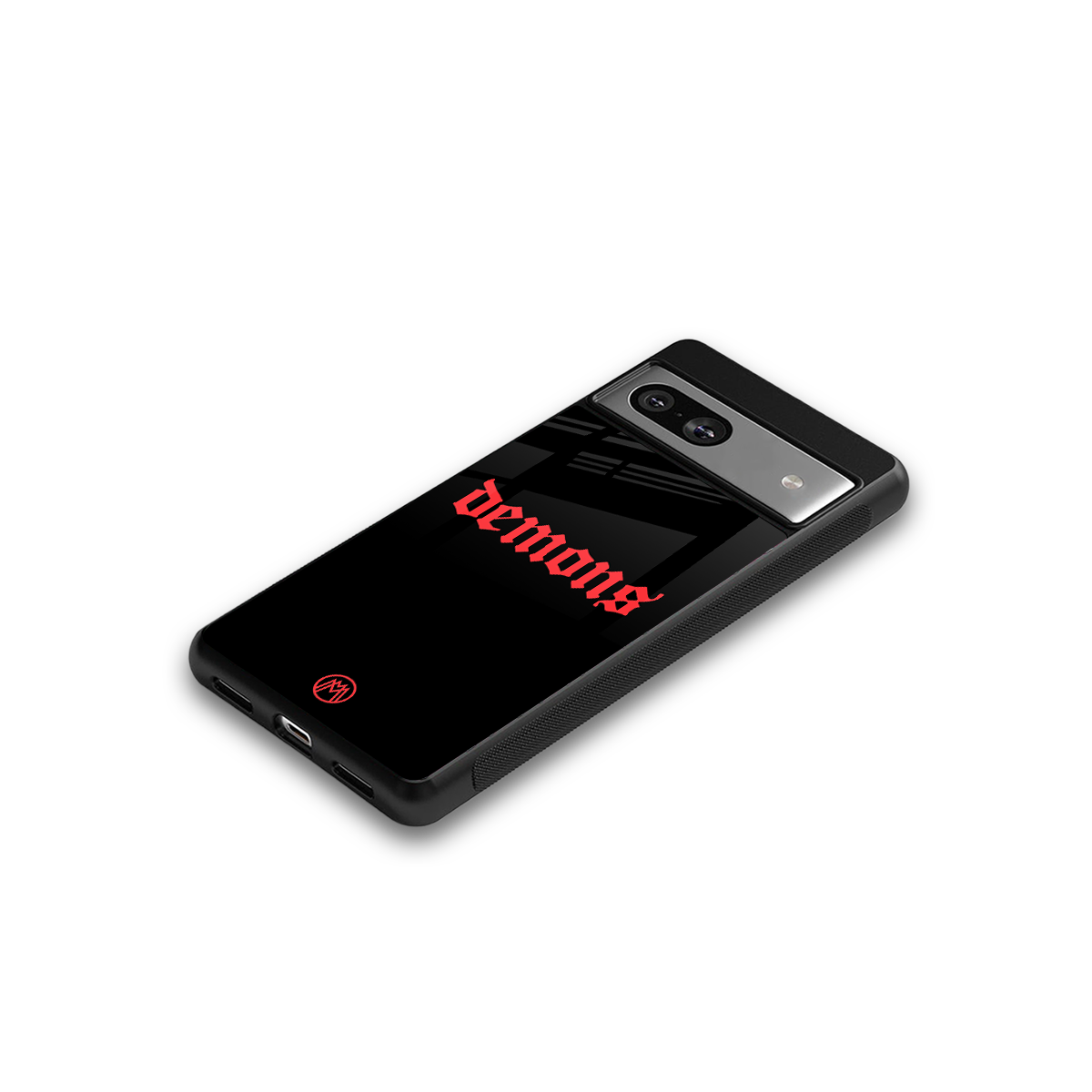 demons back phone cover | glass case for Google Pixel 7