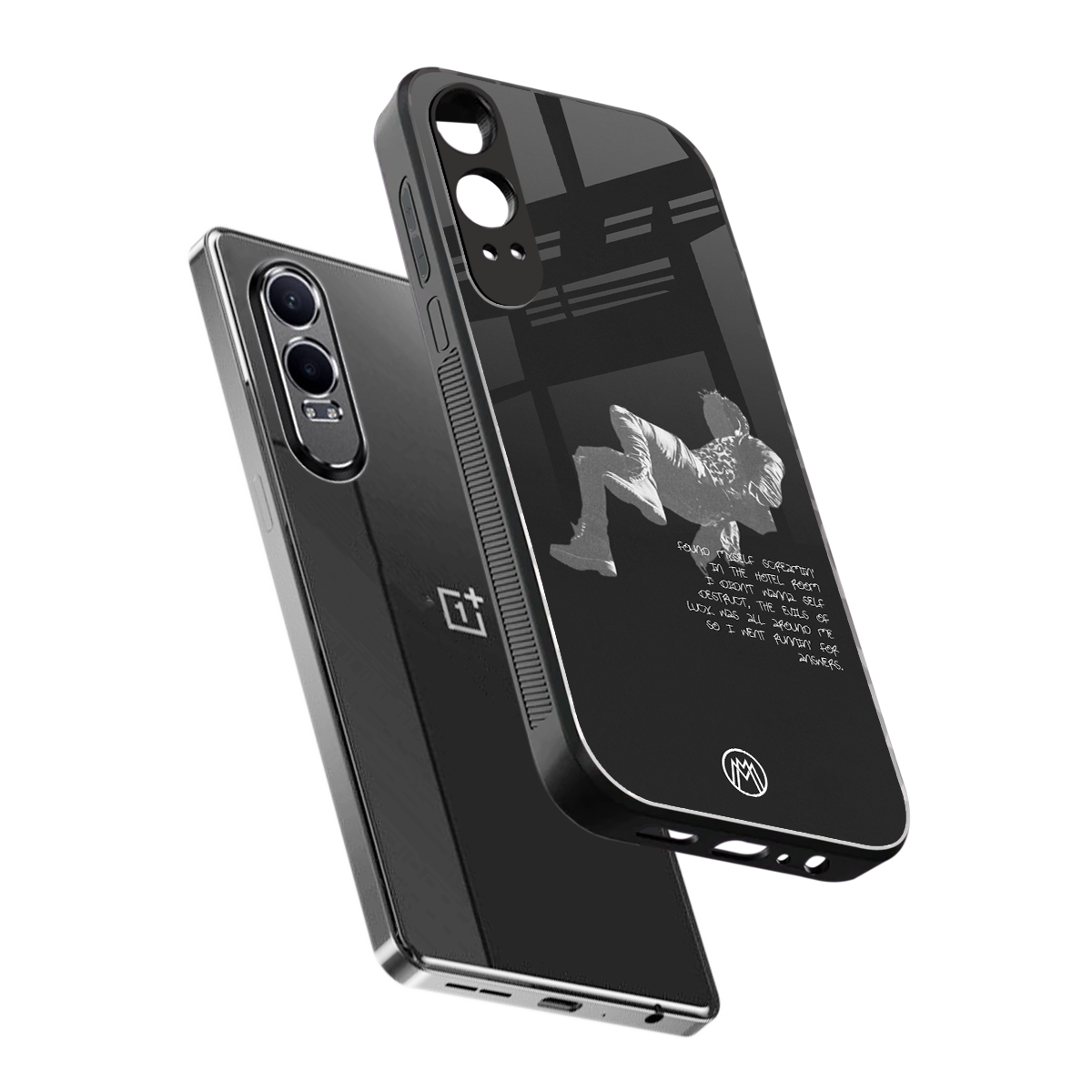 despair back phone cover | glass case for oneplus nord ce 4 lite