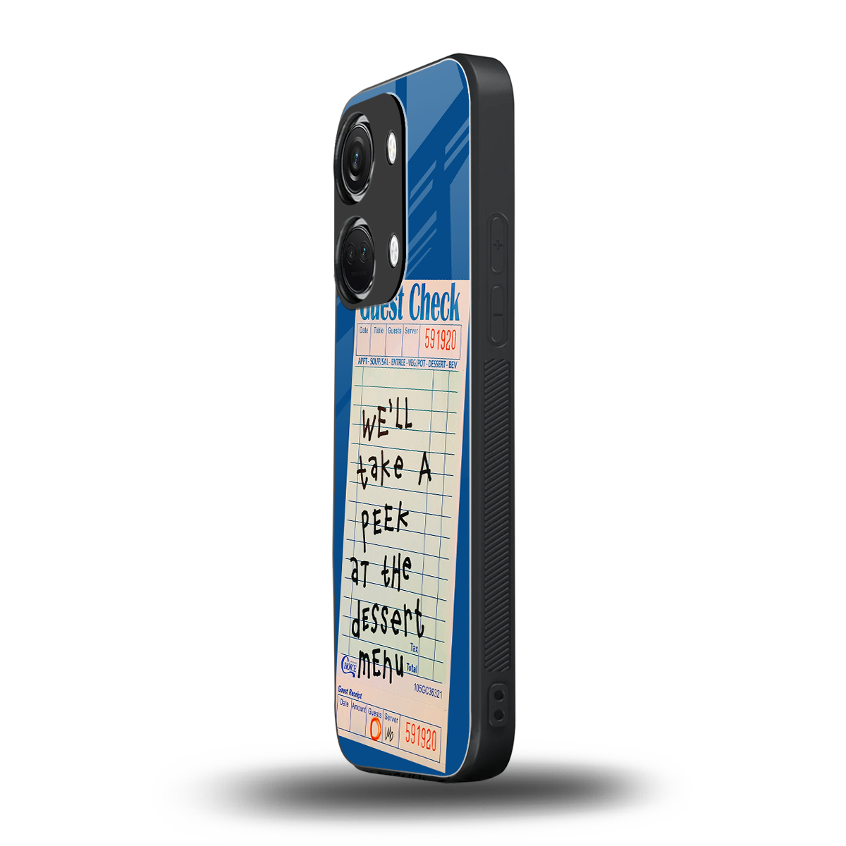 dessert menu back phone cover | glass case for oneplus nord 3