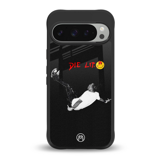 die lit back phone cover | glass case for google pixel 9 pro