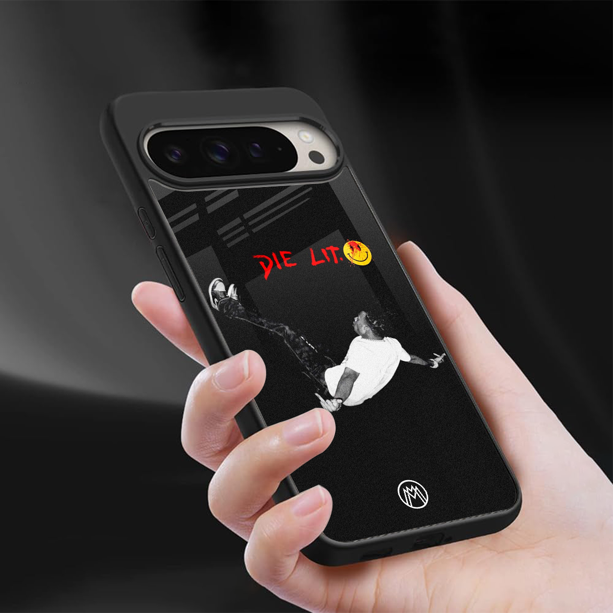 die lit back phone cover | glass case for google pixel 9 pro