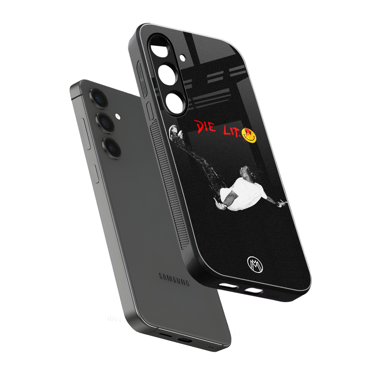 die lit back phone cover | glass case for samsung galaxy s23 plus