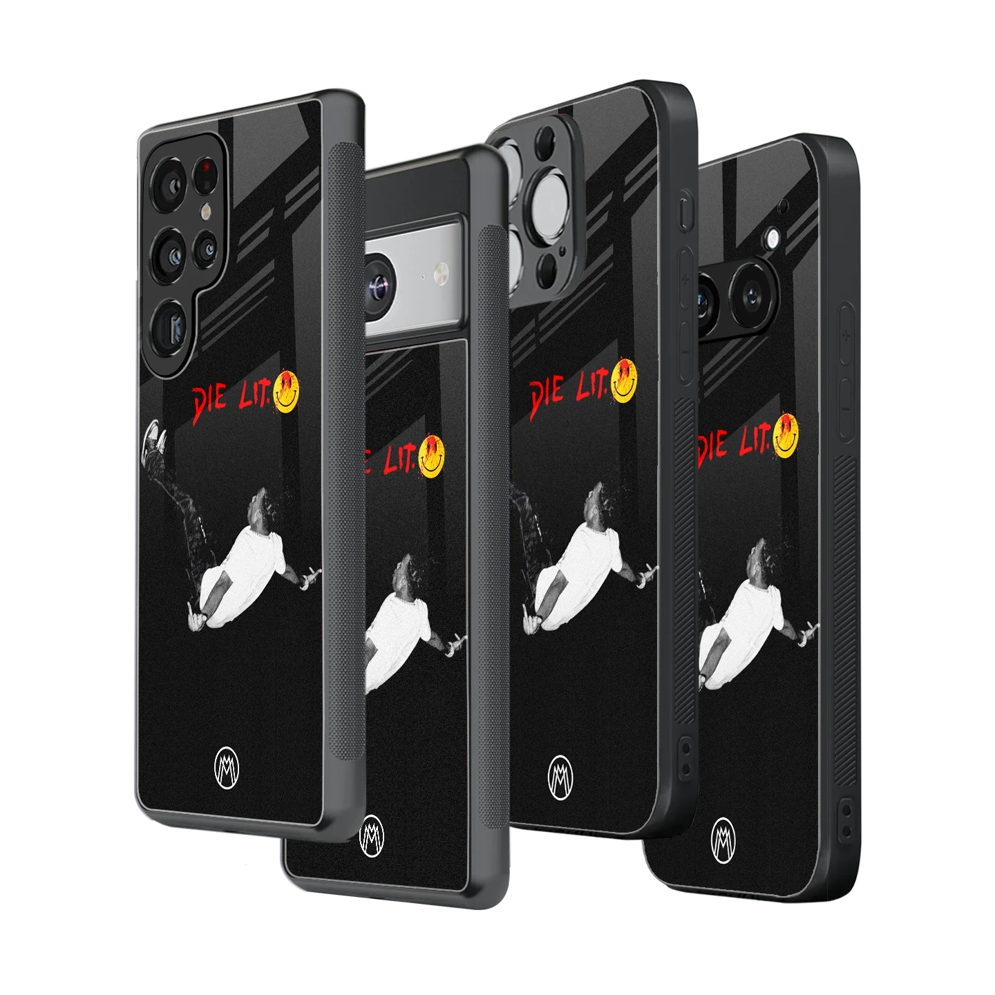 Stylish Glass Back Case for All Smartphones โ iPhone, Samsung, OnePlus, Pixel, Redmi, Oppo, Vivo, Motorola
