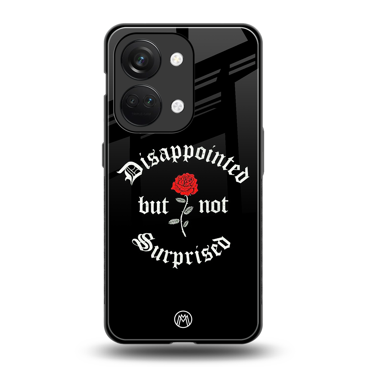 disappointed but not surprised back phone cover | glass case for oneplus nord 3