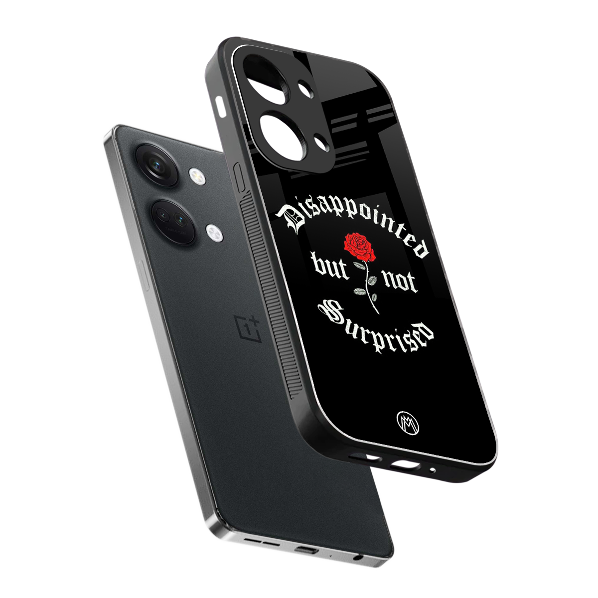 disappointed but not surprised back phone cover | glass case for oneplus nord 3