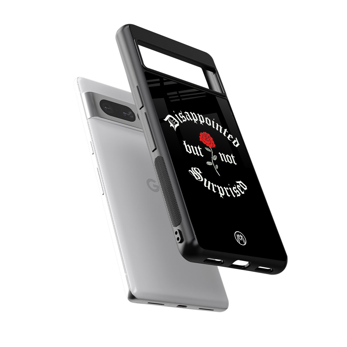 disappointed but not surprised back phone cover | glass case for google pixel 7 pro