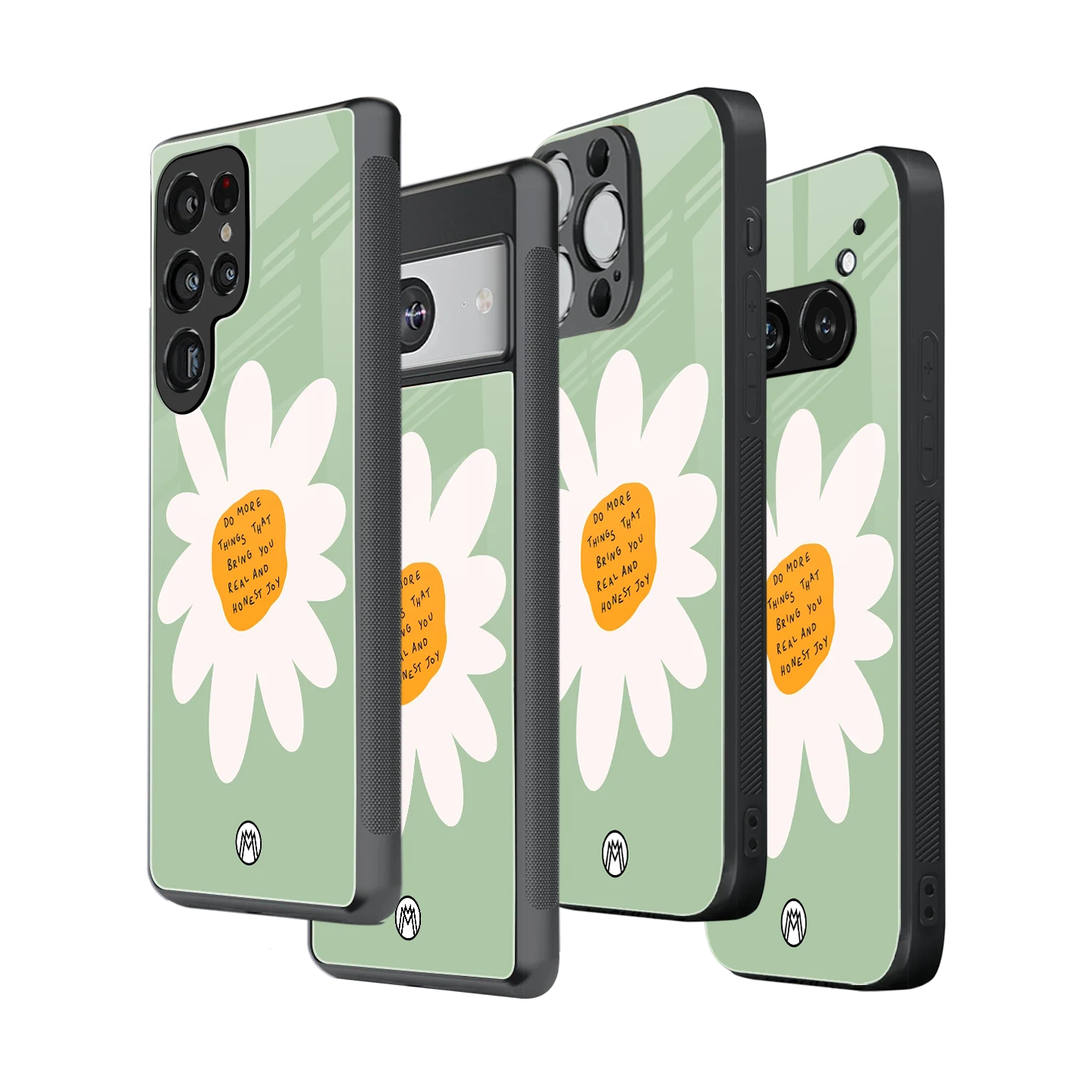 Stylish Glass Back Case for All Smartphones โ iPhone, Samsung, OnePlus, Pixel, Redmi, Oppo, Vivo, Motorola