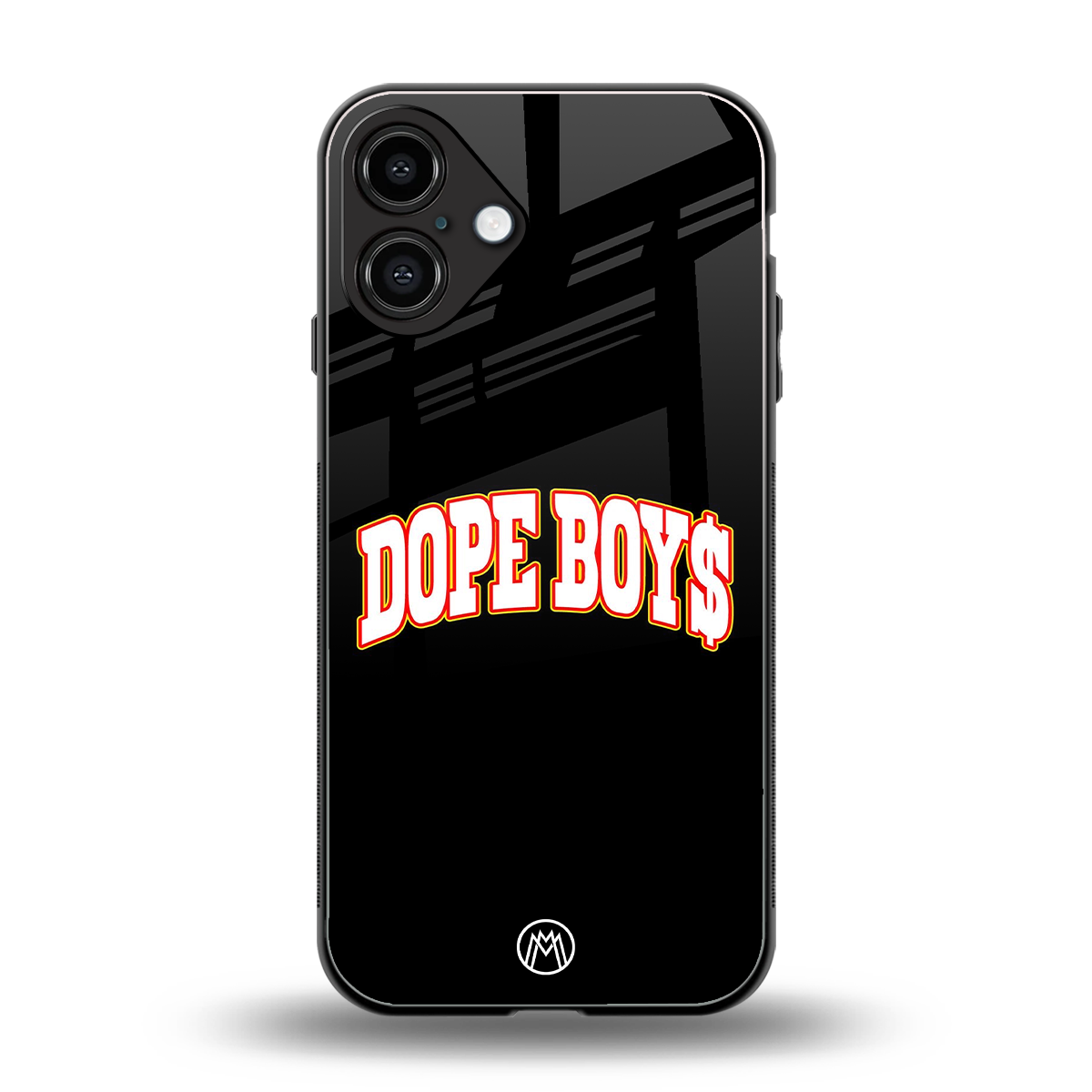 dope boys back phone cover | glass case for iphone 16 plus