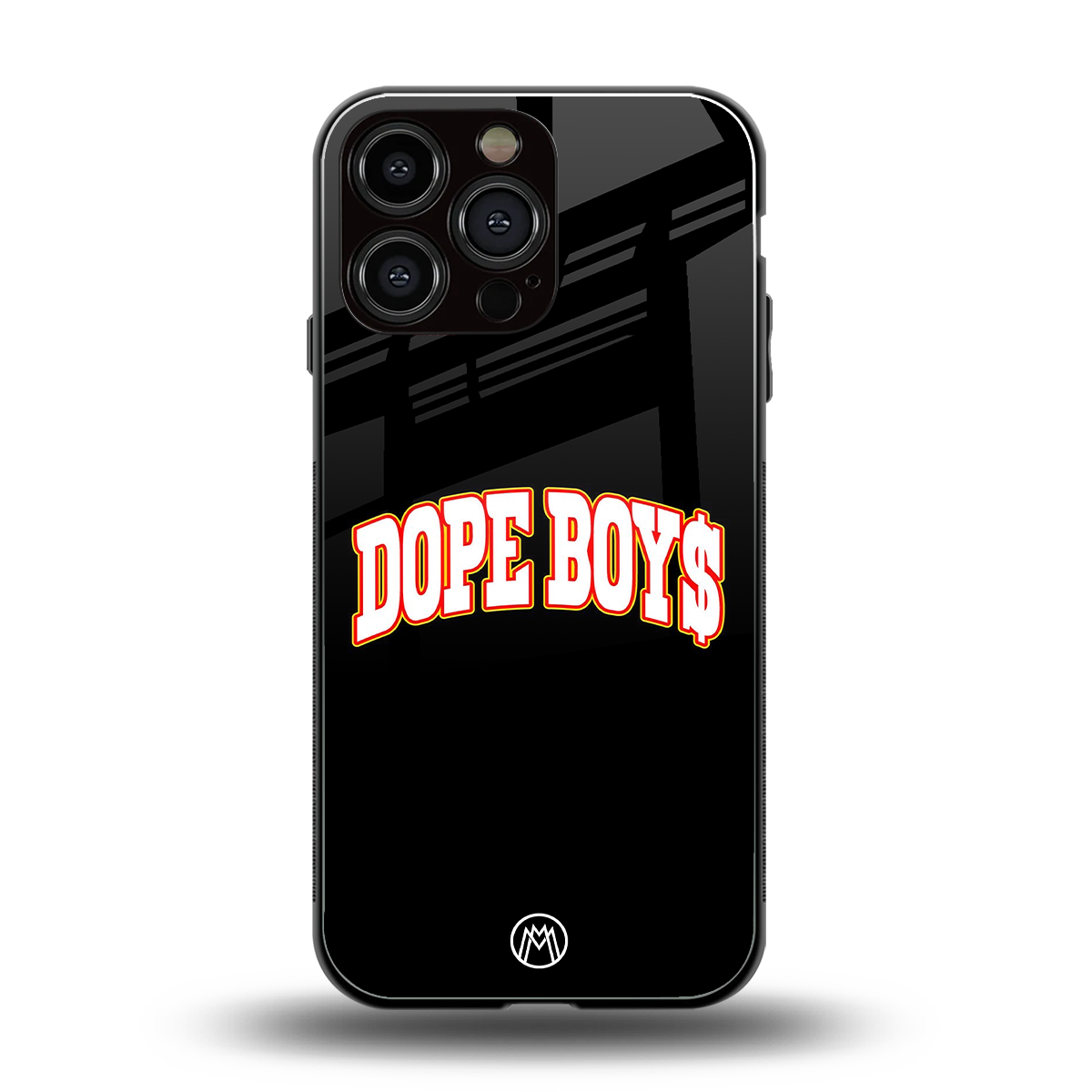dope boys back phone cover | glass case for iphone 16 pro max