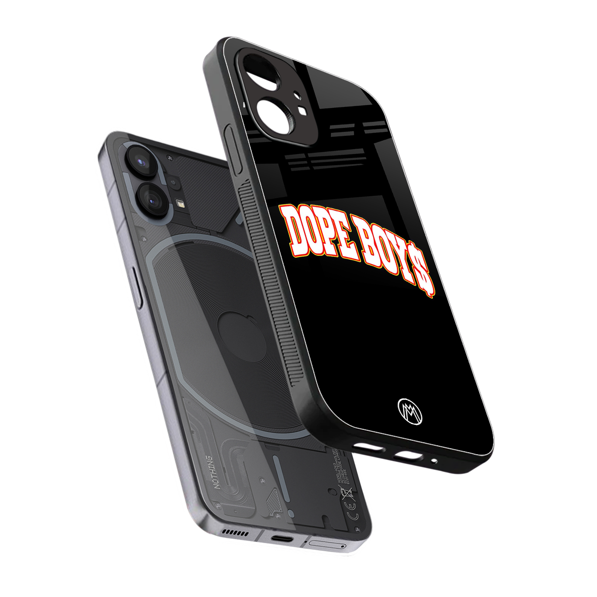 dope boys back phone cover | glass case for nothing phone 1