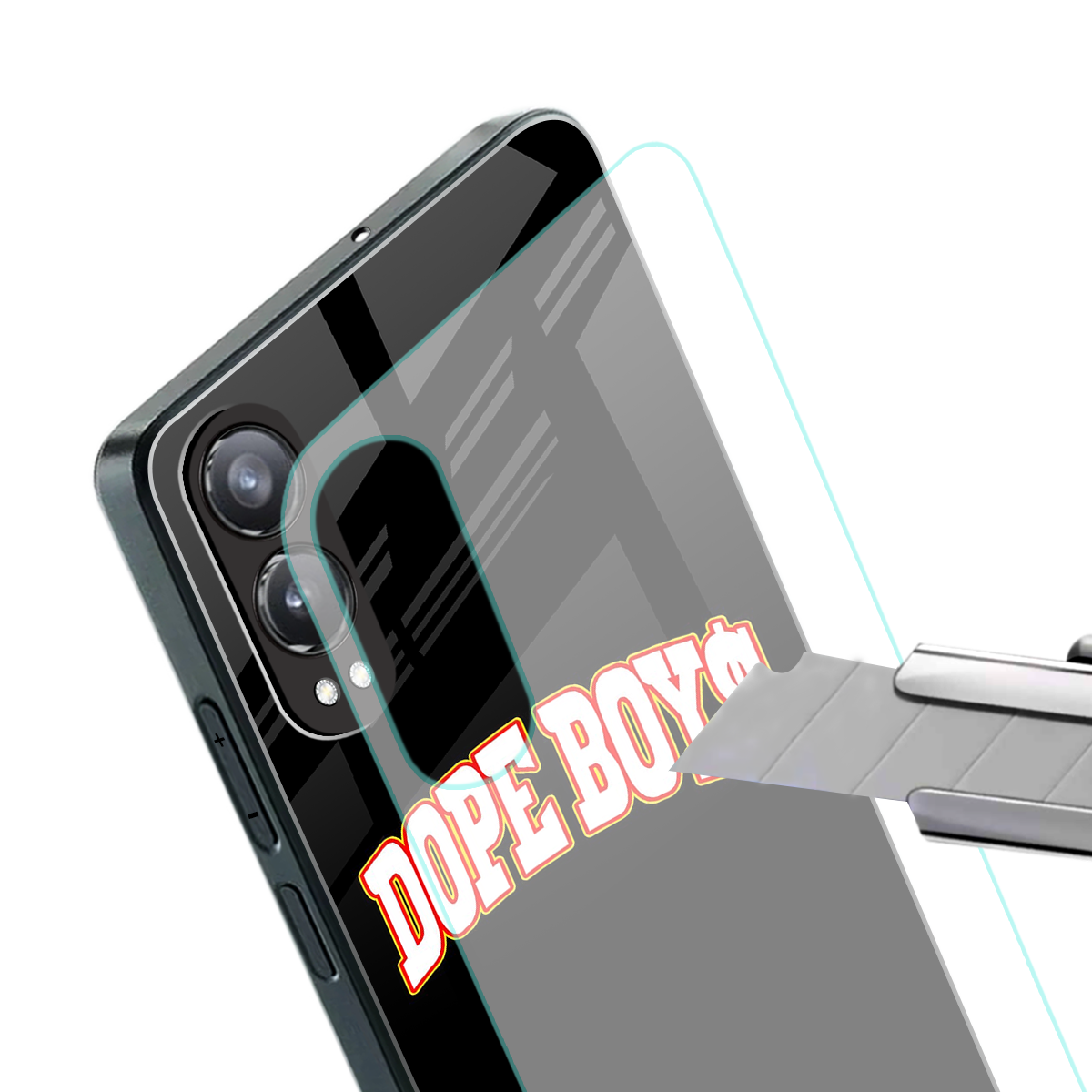 dope boys back phone cover | glass case for oneplus nord ce 4 lite