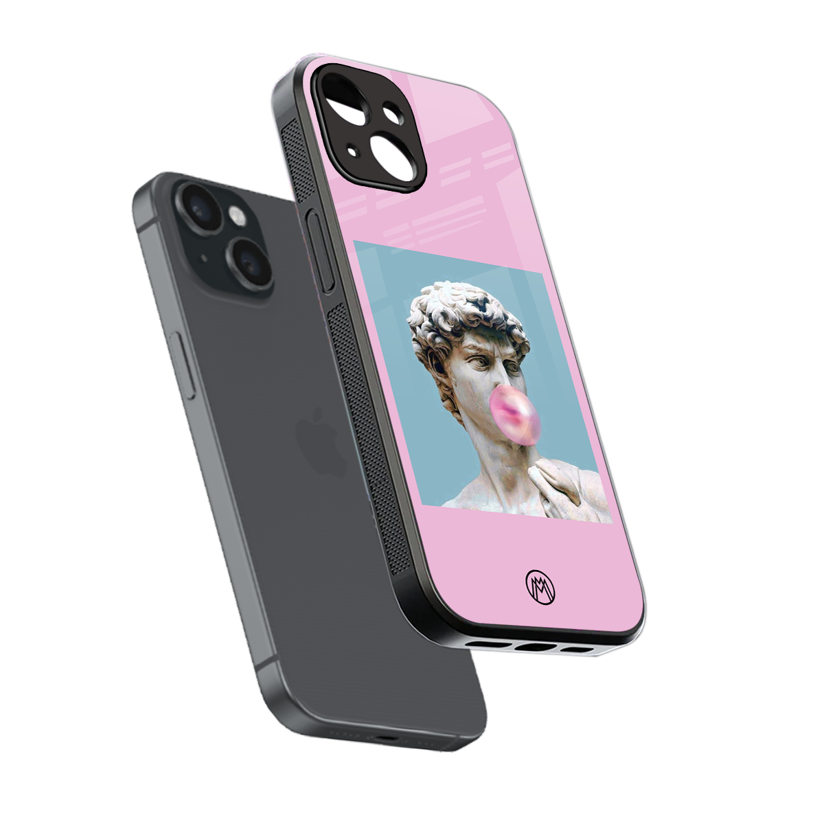 dope david michelangelo back phone cover | glass case for iphone 13 mini