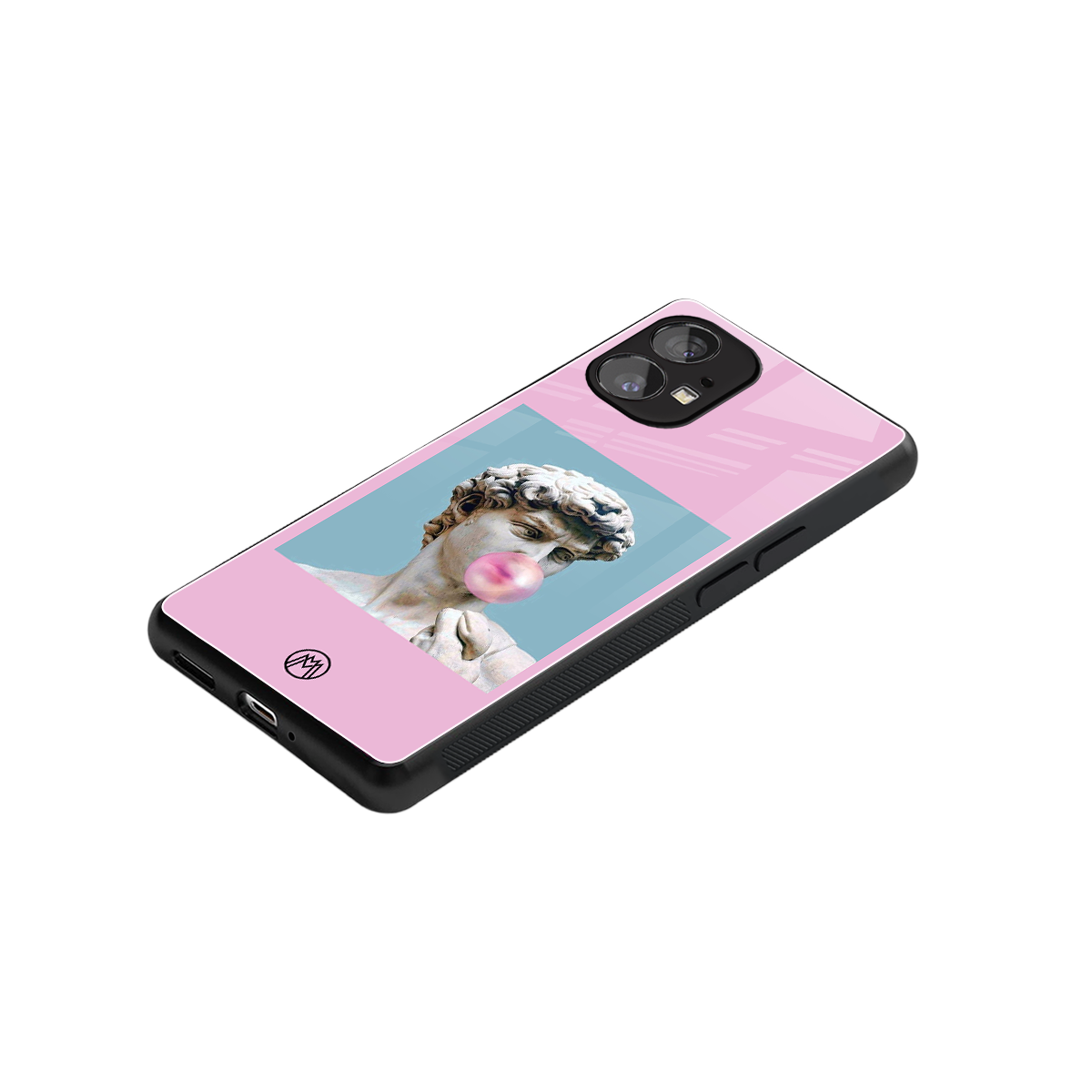 dope david michelangelo back phone cover | glass case for nothing phone 1