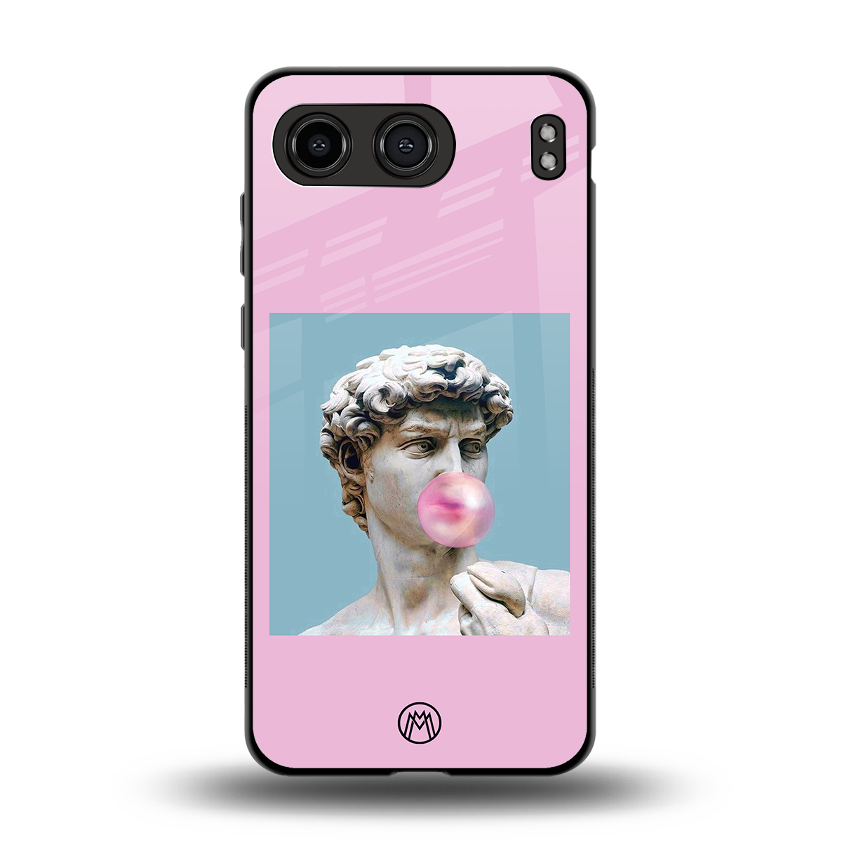dope david michelangelo back phone cover | glass case for oneplus nord 4